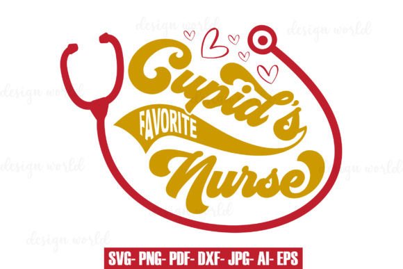 Cupid’s Favorite Nurse – Valentine Design