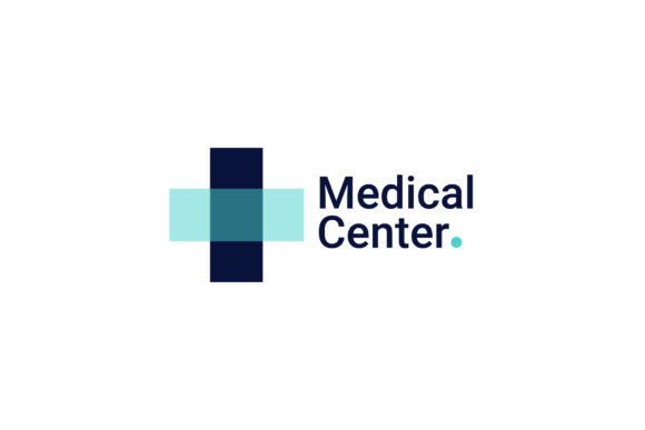 Medical Center Logo Vector Icon
