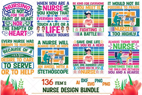 Nurse Big New Design Bundle