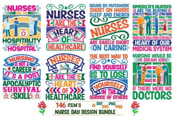 Nurse Design Bundle 10