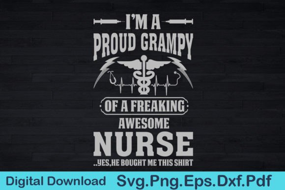 Nurse Grampy T Shirt Gift for Grampy