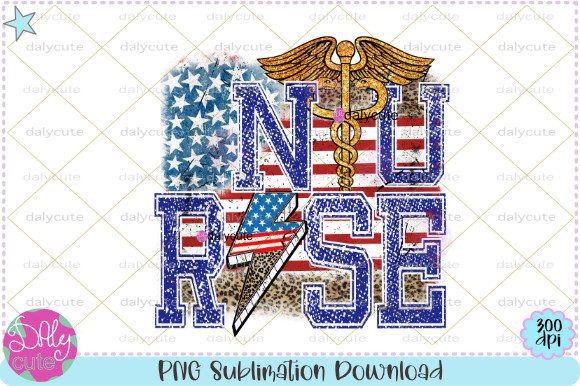 Nurse Leopard Bleach Sublimation