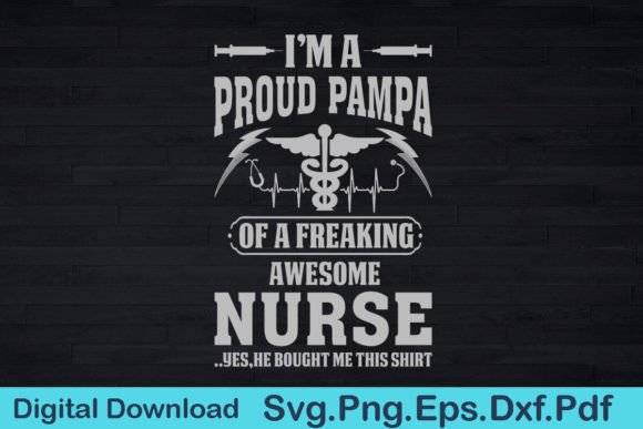 Nurse Pampa T-Shirt Gift for Pampa