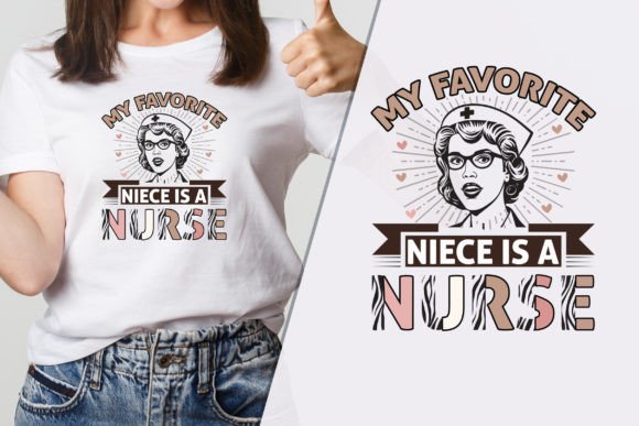 Nurse Stylish Trendy T-shirt Design