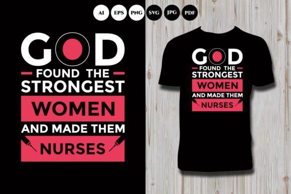 Nurse Vector T-Shirt Design