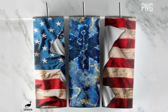 Patriotic Tumbler Medical Easy Customize